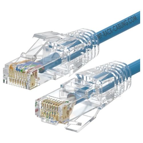 Wp Europe Patch Cord U/Utp Cat.6a lshf Azzurro 1mt - Disponibile in 3-4 giorni lavorativi Wp Europe