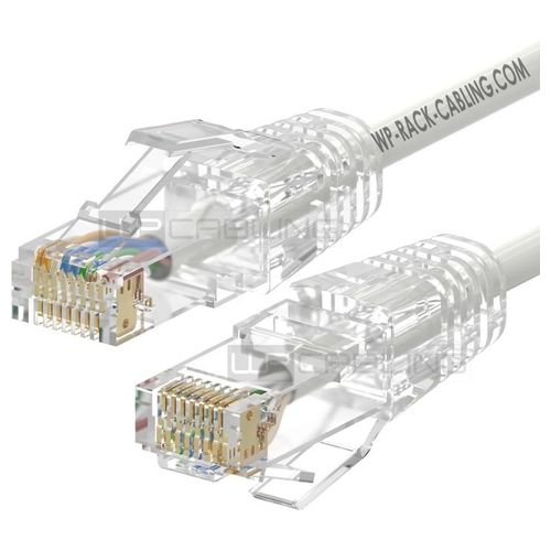 Wp Europe Patch Cord U/Utp Cat.6a lshf Bianco 2mt - Disponibile in 3-4 giorni lavorativi Wp Europe