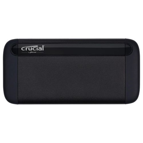 Crucial CT2000X8SSD9 X8 2TB Portable SSD Fino a 1050MB/s USB 3.2 Unità a Stato Solido Esterno USB-C USB-A - Disponibile in 3-4 giorni lavorativi Crucial
