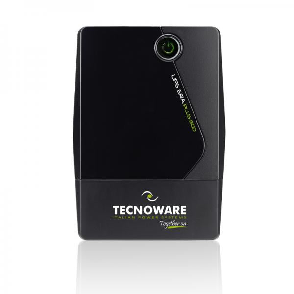 Tecnoware Era Plus 800 Ups 800va/560W Tecnologia Lineinteractive con Stabilizzatore Onda Pseudo Sinusoidale Schuko - Disponibile in 3-4 giorni lavorativi Tecnoware