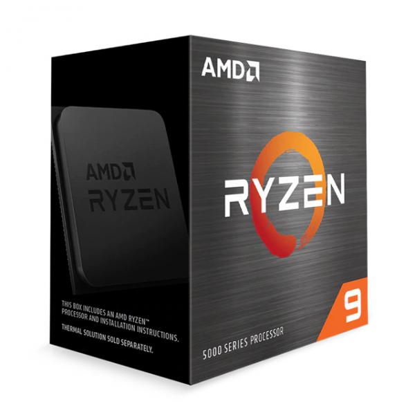 AMD CPU RYZEN 9, 5900X, AM4, 4.80GHz 12 CORE, CACHE 70MB, 105W WOF - Disponibile in 3-4 giorni lavorativi Amd
