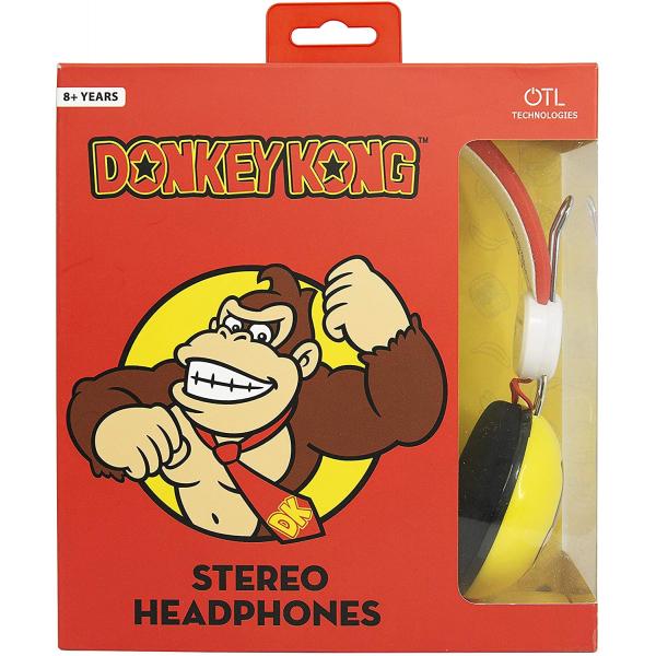 OTL Cuffie Donkey Kong per bambini (8+) jack 3.5 mm - Disponibile in 2/3 giorni lavorativi GED