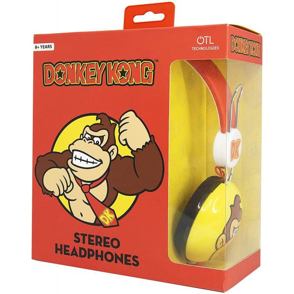 OTL Cuffie Donkey Kong per bambini (8+) jack 3.5 mm - Disponibile in 2/3 giorni lavorativi GED
