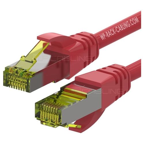 Wp Europe Patch s ftp Cat.6a lshf Rosso 2m - Disponibile in 3-4 giorni lavorativi Wp Europe
