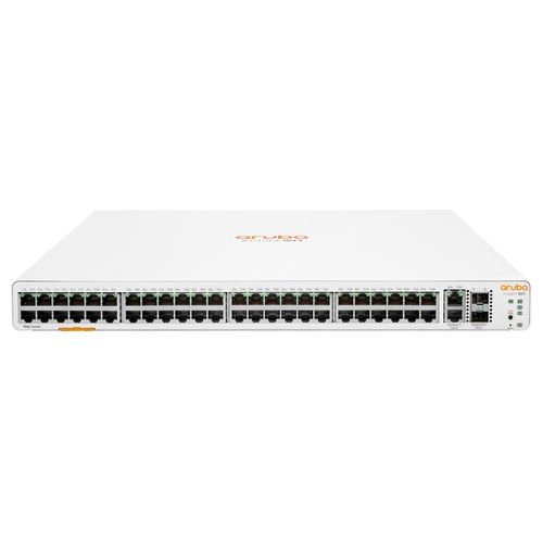 HP Enterprise Aruba Instant On 1960 48G 2XGT 2SFP+ Gestito L2+ Gigabit Ethernet 10/100/1000 1U Bianco - Disponibile in 3-4 giorni lavorativi Hp