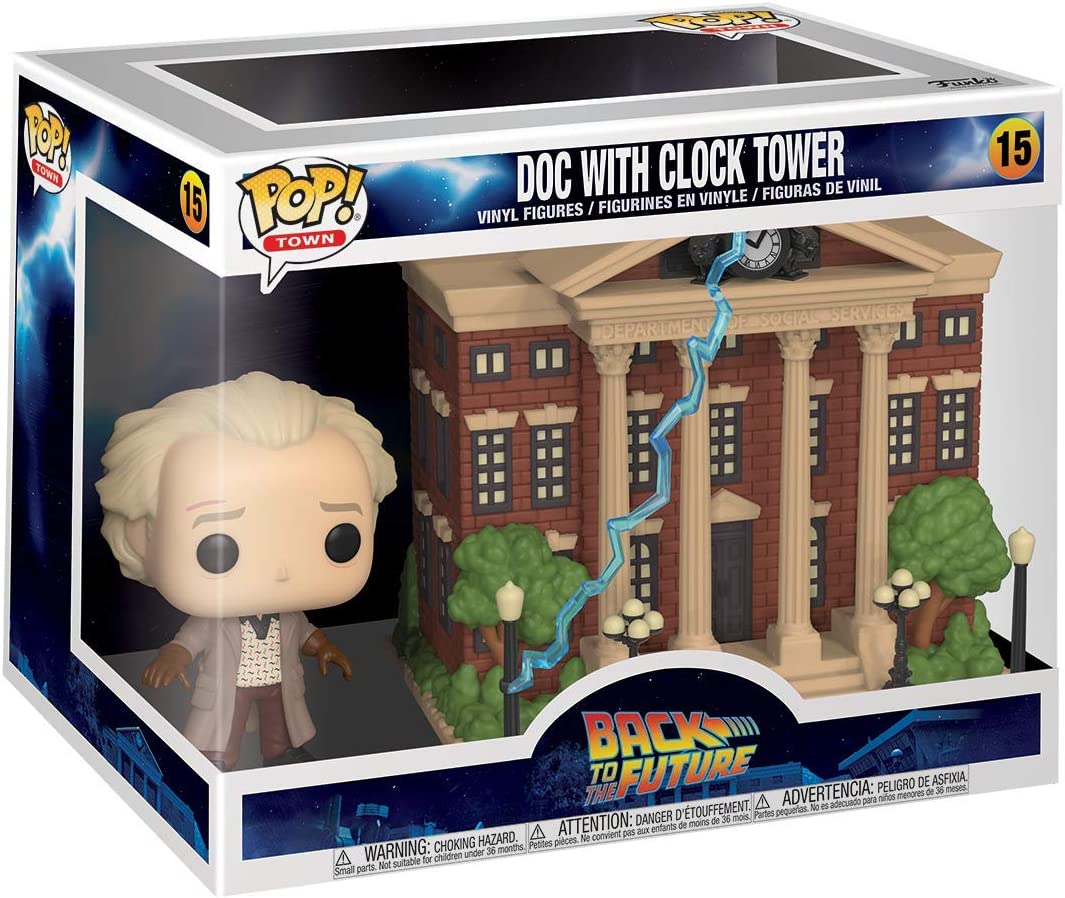 Funko Pop! Back To The Future: Town - Doc With Clock Tower (Vinyl Figure 15)