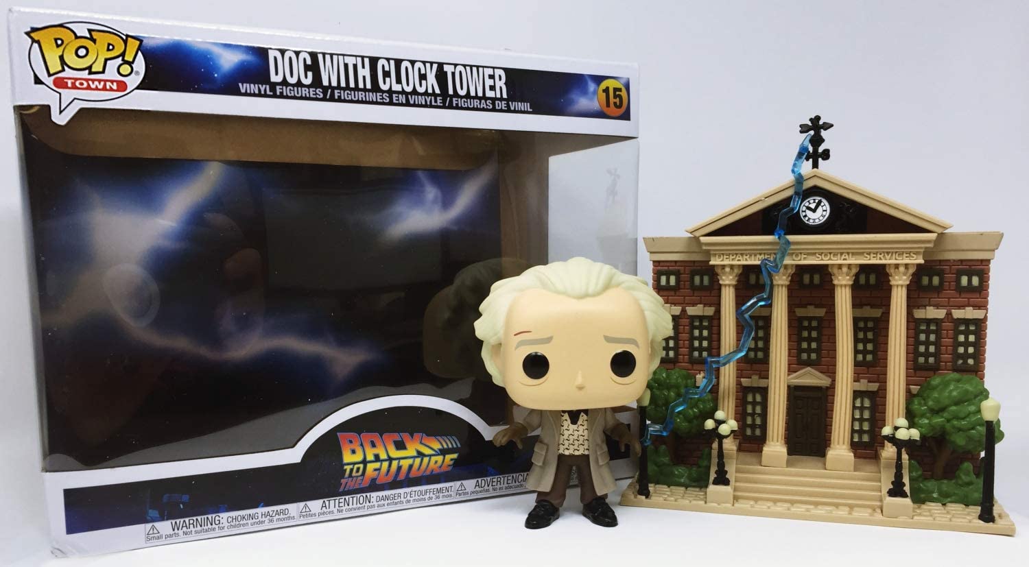 Funko Pop! Back To The Future: Town - Doc With Clock Tower (Vinyl Figure 15)