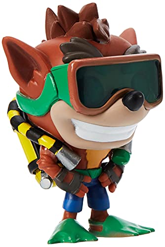 Funko Pop! Crash Bandicoot Serie 2 Crash con maschera e pinne Pop! 421