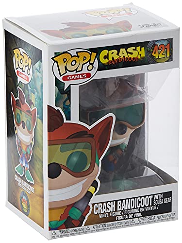 Funko Pop! Crash Bandicoot Serie 2 Crash con maschera e pinne Pop! 421