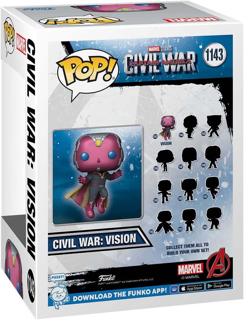 Funko Pop! Marvel: Civil War - Vision (Exclusive) 1143