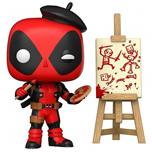 Funko Pop! Marvel: Deadpool Artist - 887 Deadpool As French Painter 9Cm