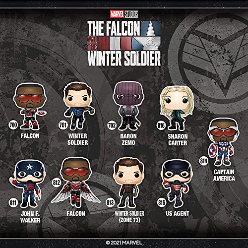 Funko Pop! Marvel: The Falcon And The Winter Soldier - 812 Falcon (Flying Pose) 9Cm