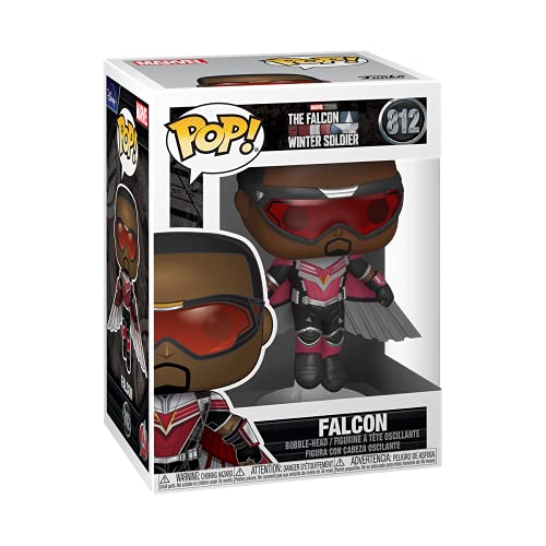 Funko Pop! Marvel: The Falcon And The Winter Soldier - 812 Falcon (Flying Pose) 9Cm