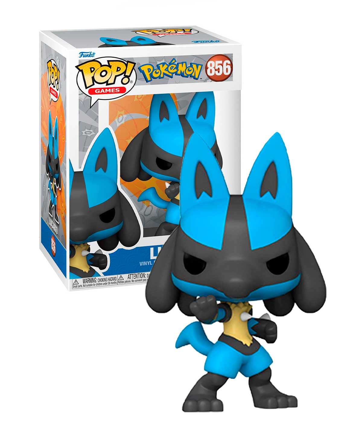 Funko Pop! Pokemon - 856 Lucario 9 Cm