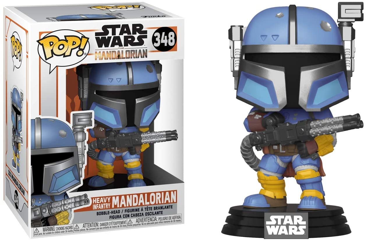 Funko Pop! Star Wars - The Mandalorian - Heavy Infantry Mandalorian (Mt) 9Cm