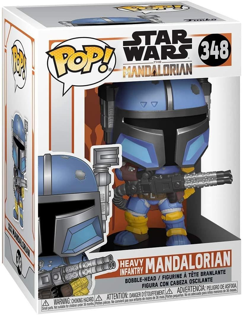 Funko Pop! Star Wars - The Mandalorian - Heavy Infantry Mandalorian (Mt) 9Cm