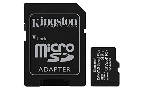 Micro SD Kingston 32GB Classe 10 SDCS2/32GB + Adattatore SD