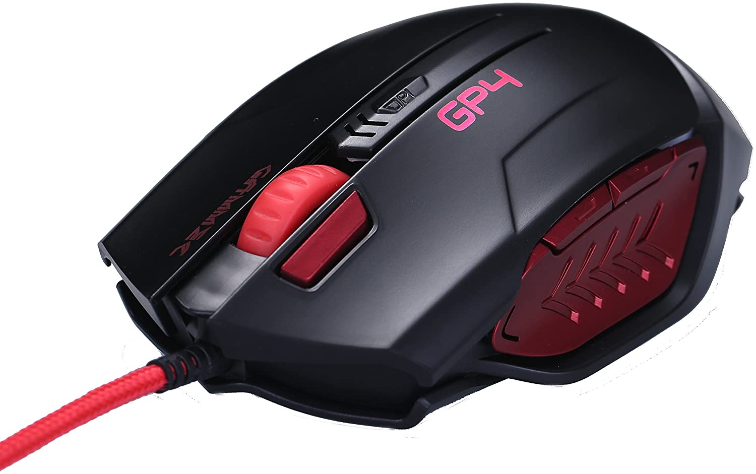 Mouse gaming ottico USB GAMMEC MOGP04B CON 7 TASTI RETROILLUMINATO 3200 DPI PROGRAMMABILE