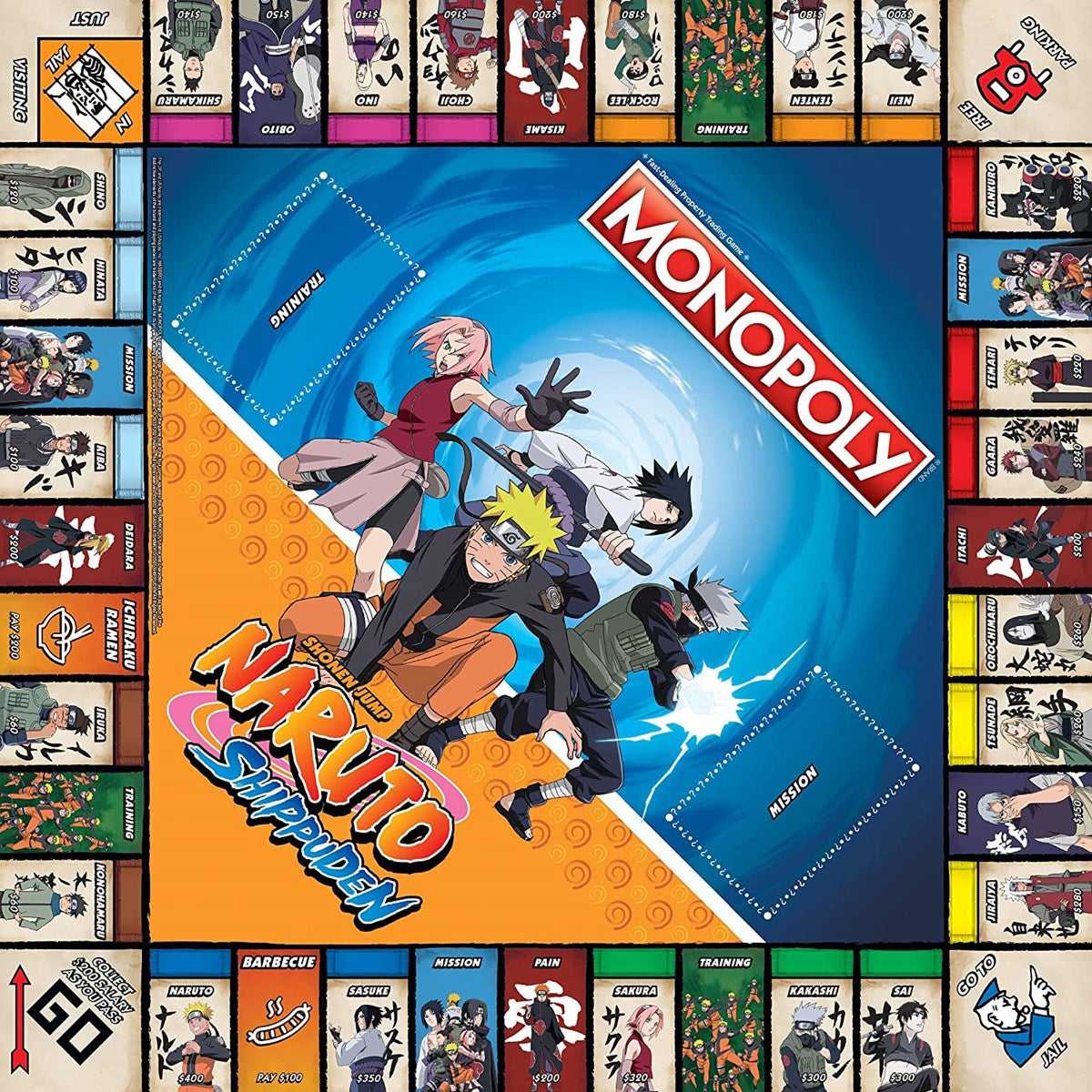 Naruto: Monopoly (Edizione Italiana)