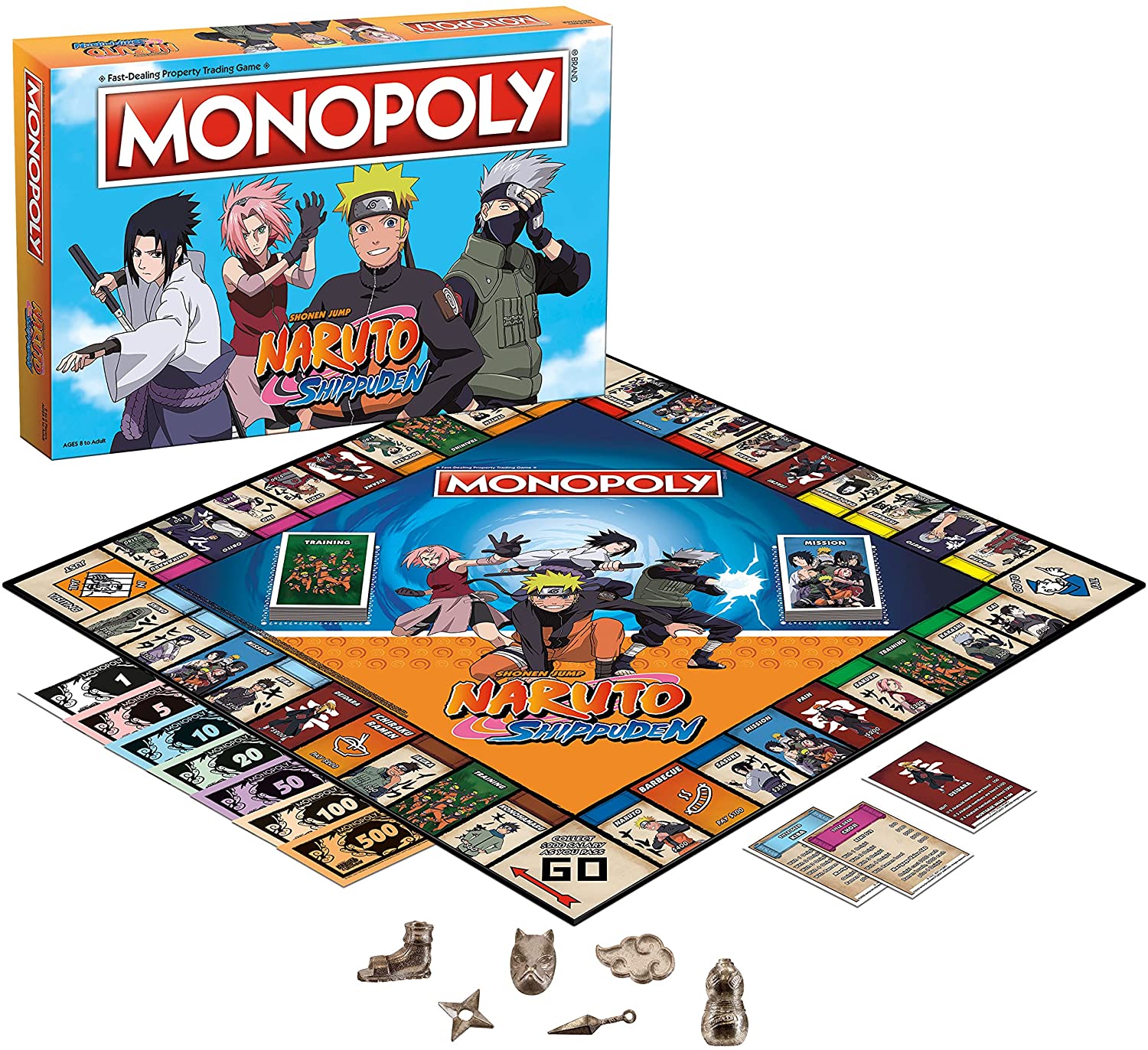 Naruto: Monopoly (Edizione Italiana)