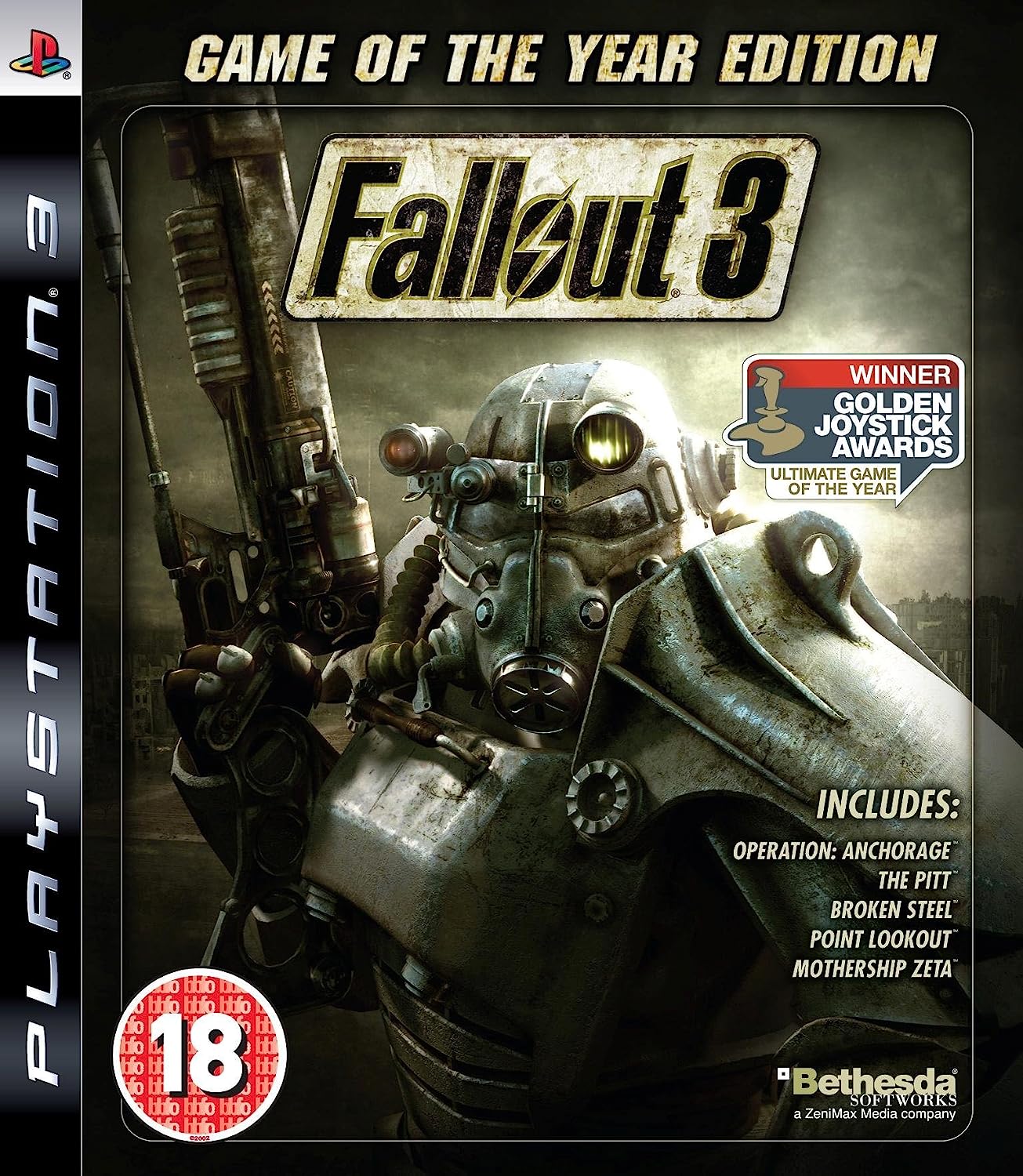 PS3 Fallout 3 Game of the Year Edition GOTY - No lingua italiana - Solo inglese