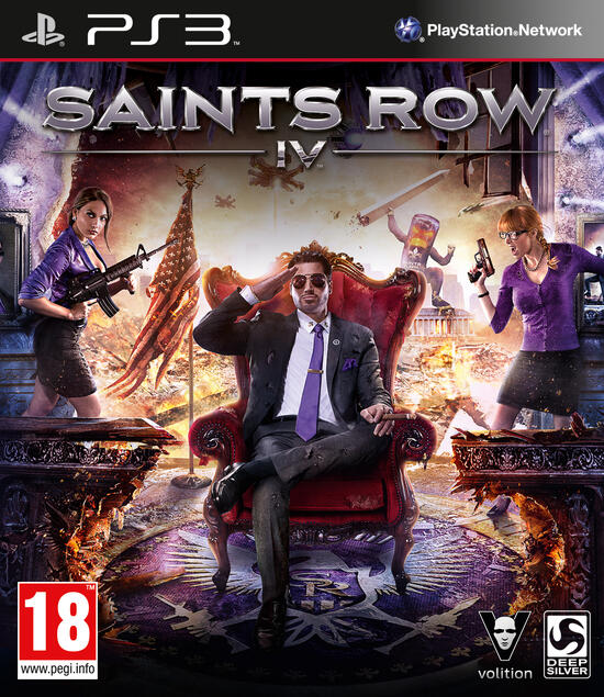 PS3 Saints Row IV (4) - Usato Garantito