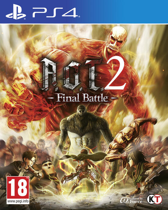 PS4 A.O.T. Attack On Titan 2 Final Battle - Usato Garantito