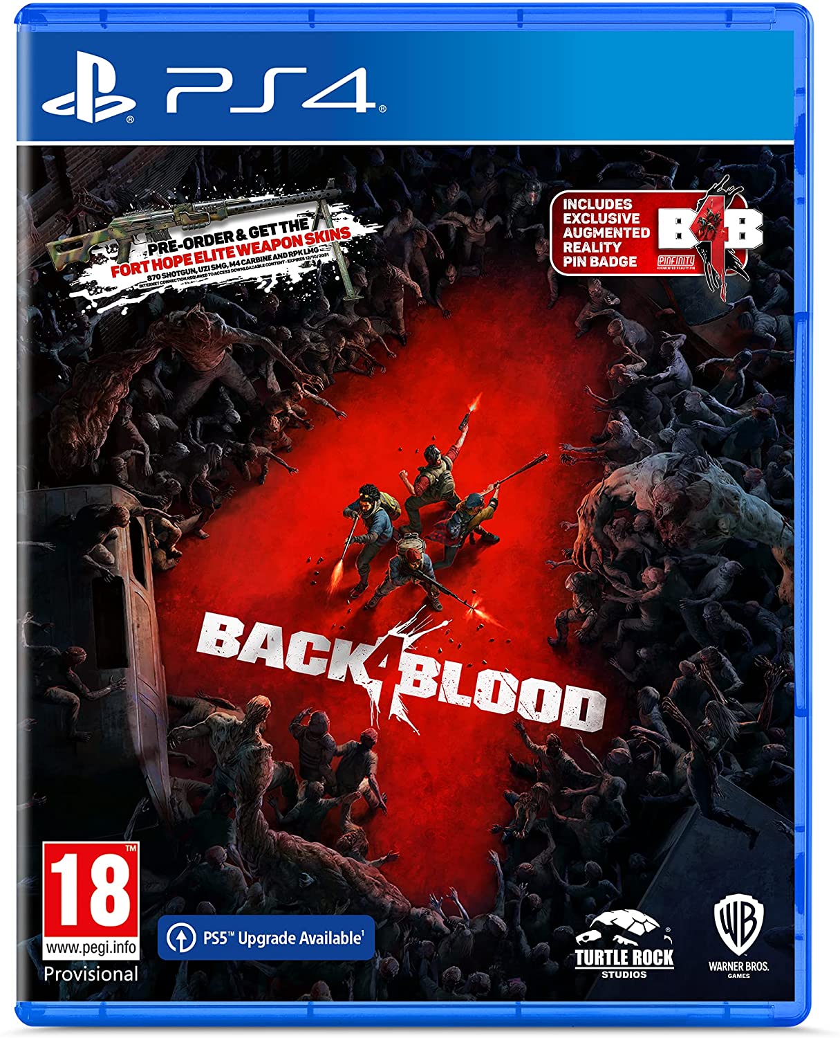 PS4 Back 4 Blood EU (upgrade gratuito a PS5)