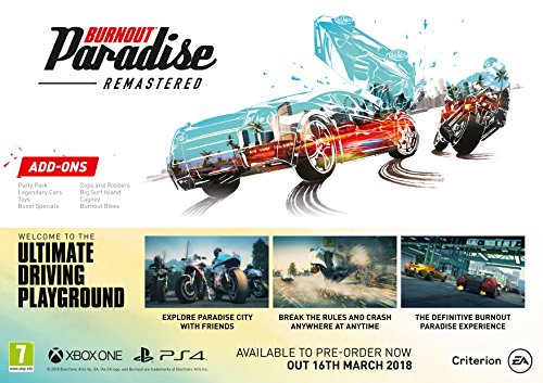 PS4 Burnout Paradise Remastered EU