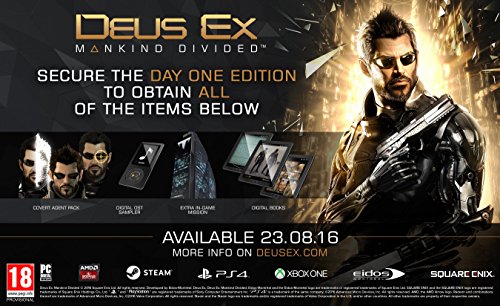 PS4 Deus Ex: Mankind Divided dayone edition EU
