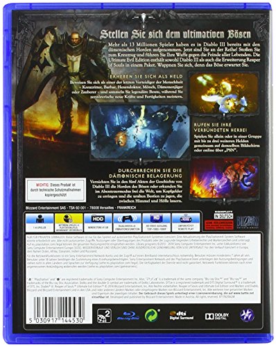 PS4 Diablo 3: Reapers Of Souls - Ultimate Evil Edition EU