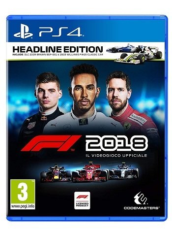 PS4 F1 2018 Headline Edition - Usato Garantito