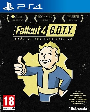 PS4 Fallout 4 Game Of The Year Edition Goty EU