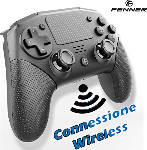 PS4 Fenner Tech Wireless Controller (PC) Programmable Black