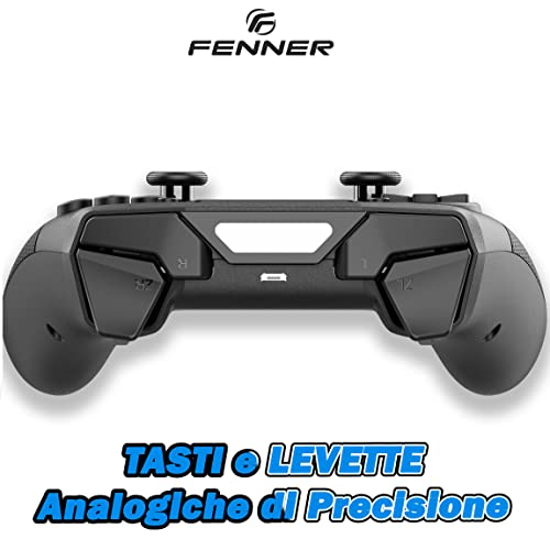 PS4 Fenner Tech Wireless Controller (PC) Programmable Black