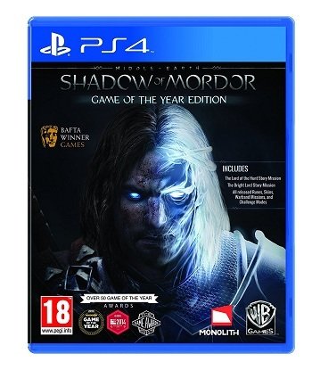 PS4 L'Ombra Di Mordor Goty Game Of The Year Edition EU