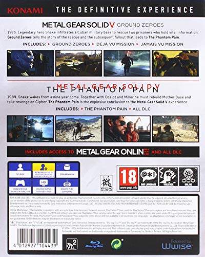 PS4 Metal Gear Solid 5: Definitive Experience - PS Hits EU