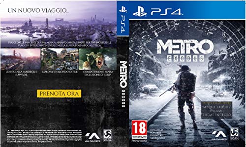 PS4 Metro Exodus (Upgrade gratuito a PS5)