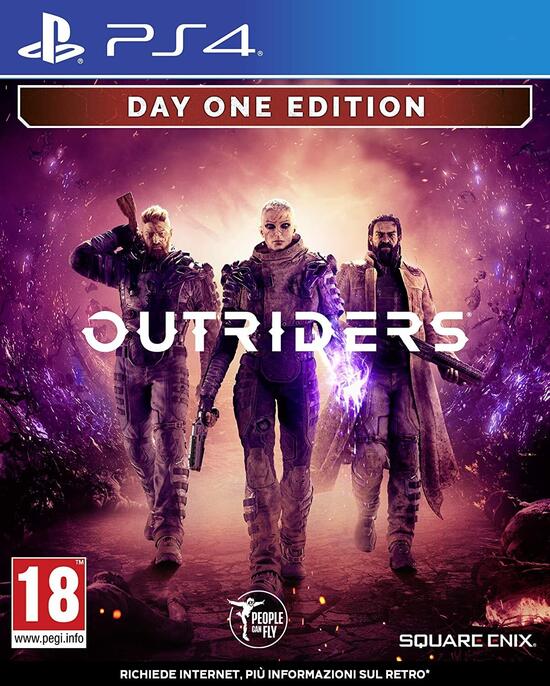 PS4 Outriders Day One Edition (Upgrade gratuito a PS5) - Usato garantito