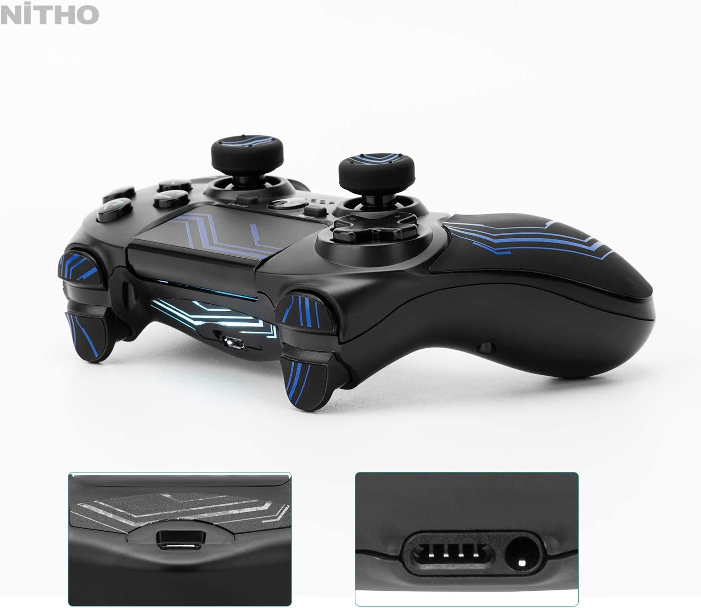 PS4 | PS3 | PC Nitho Wireless Controller Adonis - Black/Blue