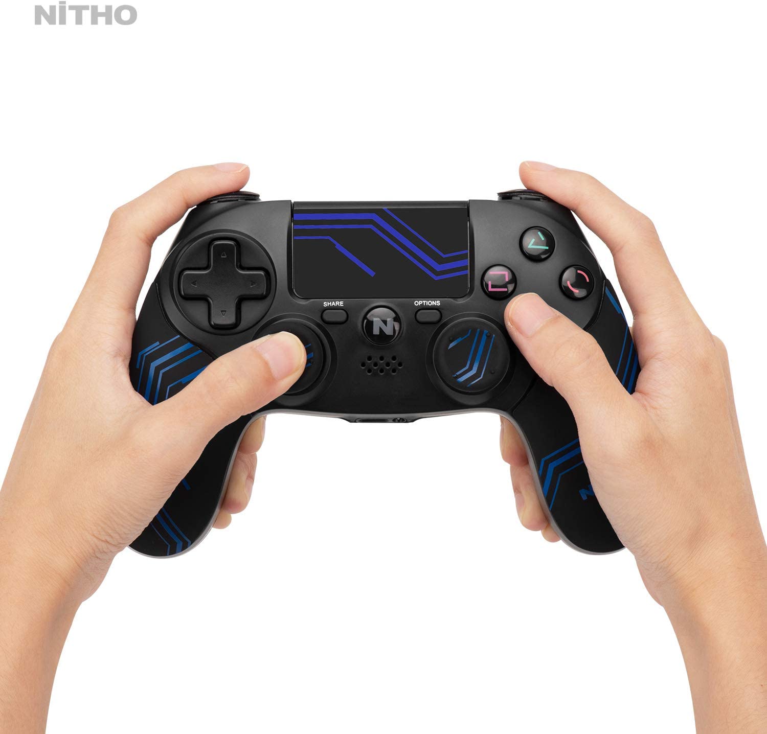 PS4 | PS3 | PC Nitho Wireless Controller Adonis - Black/Blue