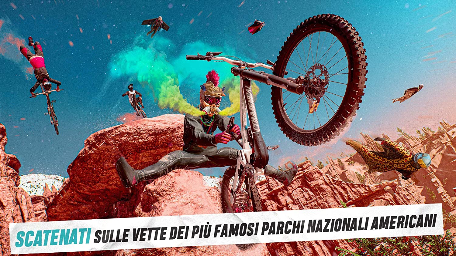 PS4 Riders Republic (Upgrade gratuito a PS5) - Usato garantito