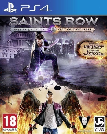 PS4 Saints Row 4: Re-Elected & Gat Out Of Hell - Usato Garantito
