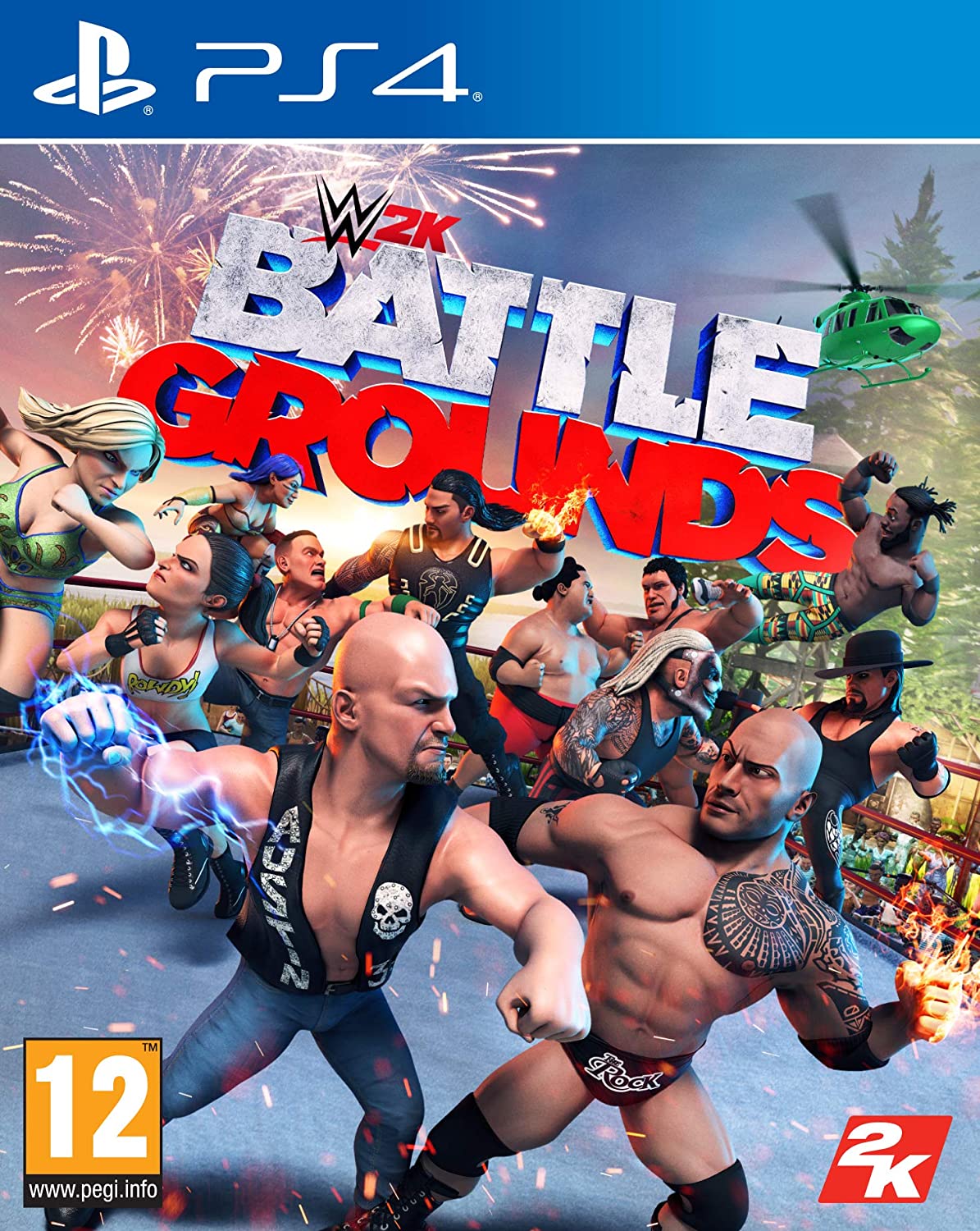 PS4 WWE 2K Battlegrounds - Usato garantito