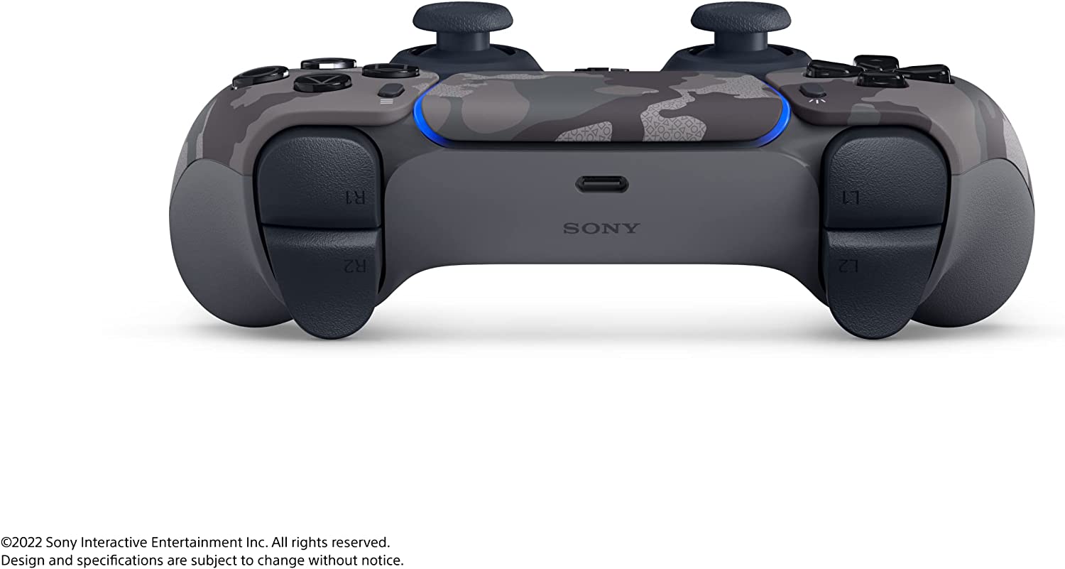 PS5 DualSense Gray Camouflage Controller