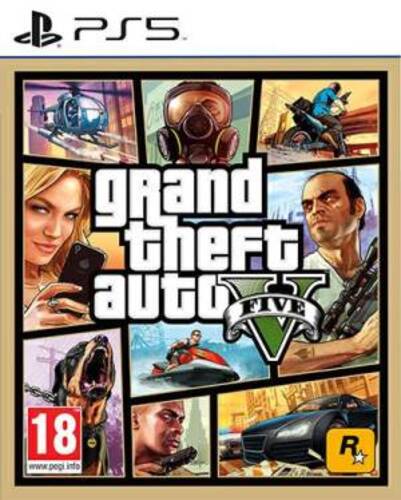 PS5 GTa Grand Theft Auto V EU - Disponibile in 2-3 giorni lavorativi Take Two Interactive