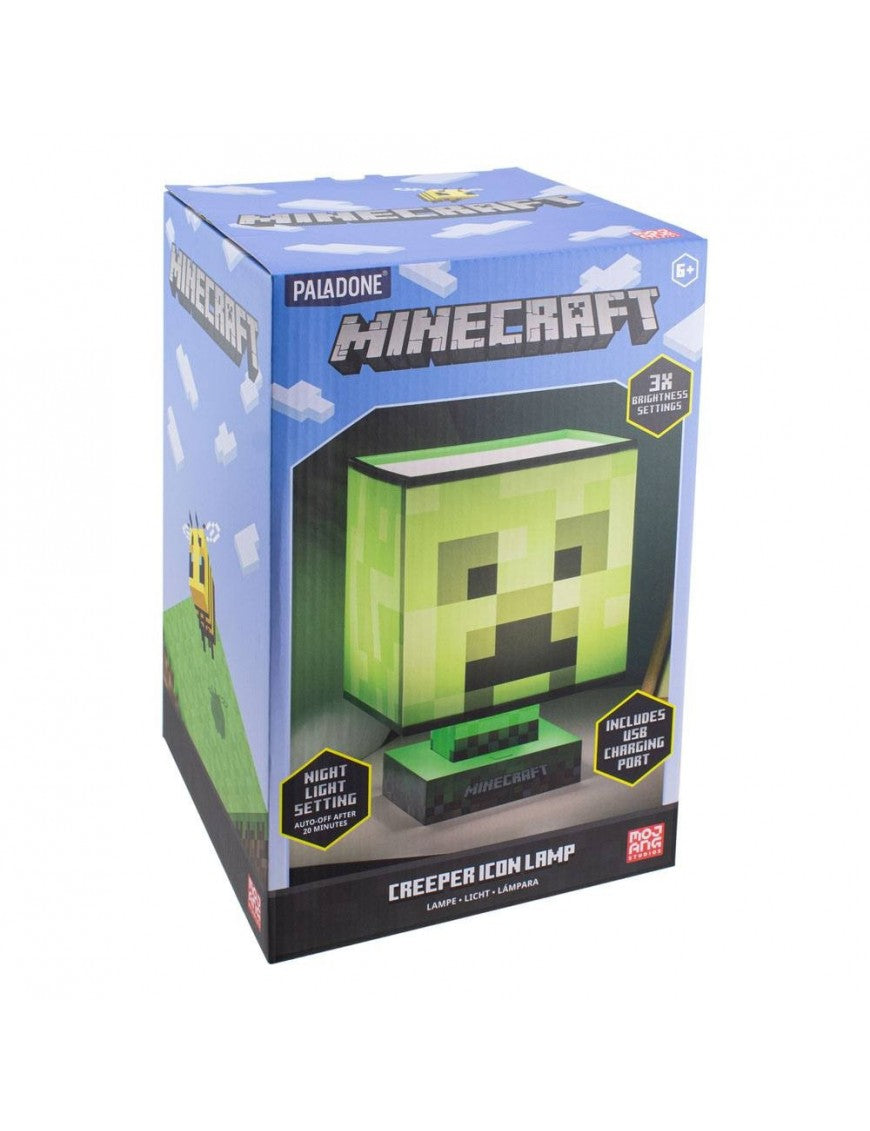 Paladone: Creeper Lampada e caricatore USB