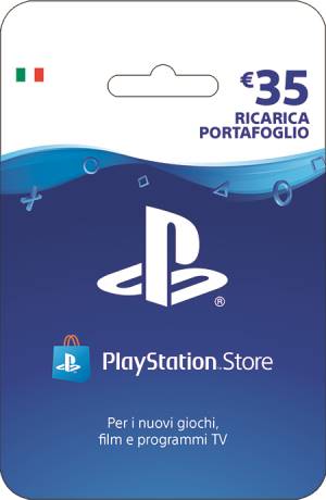 PlayStation Live Card Hang Ricarica 35€