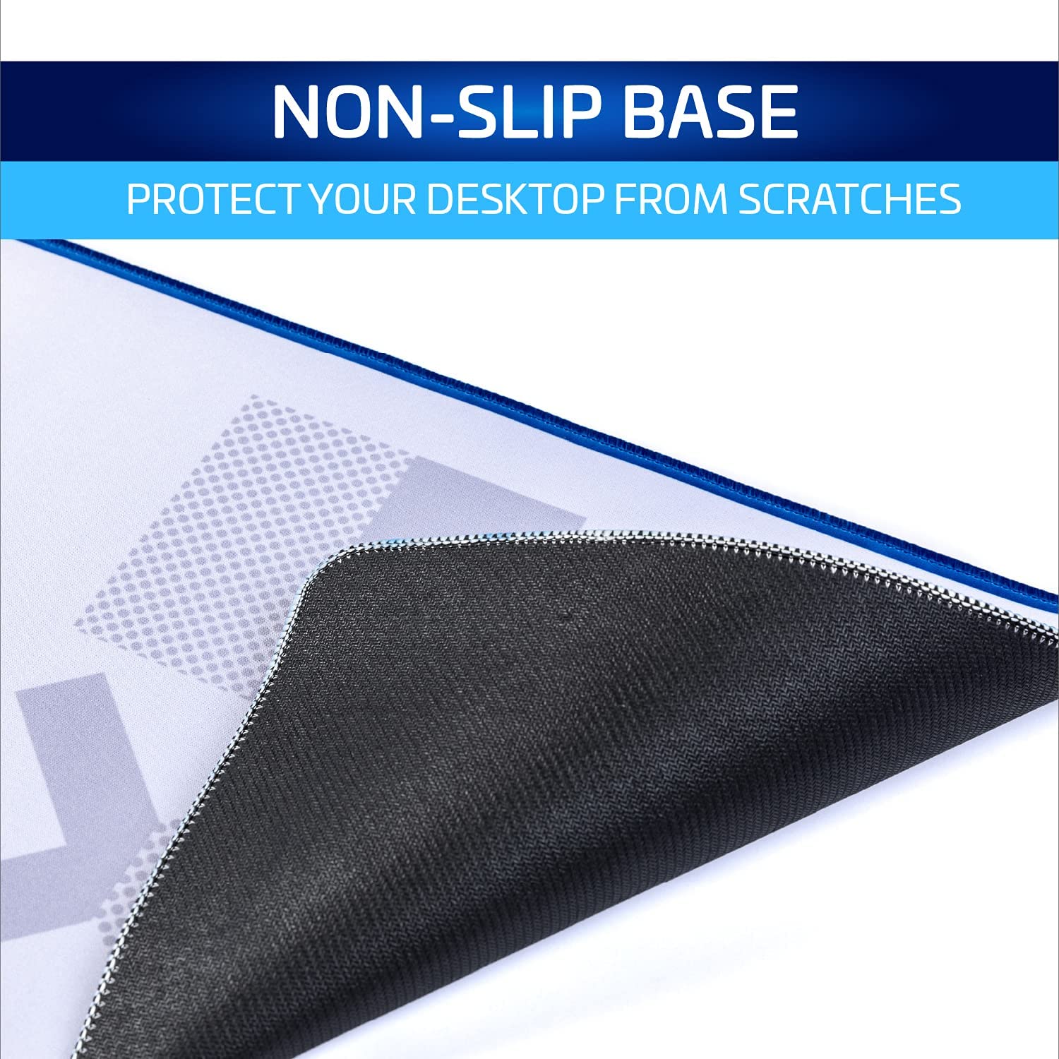 Playstation Blue Desk Mat - Mousepad 30 x 79 cm