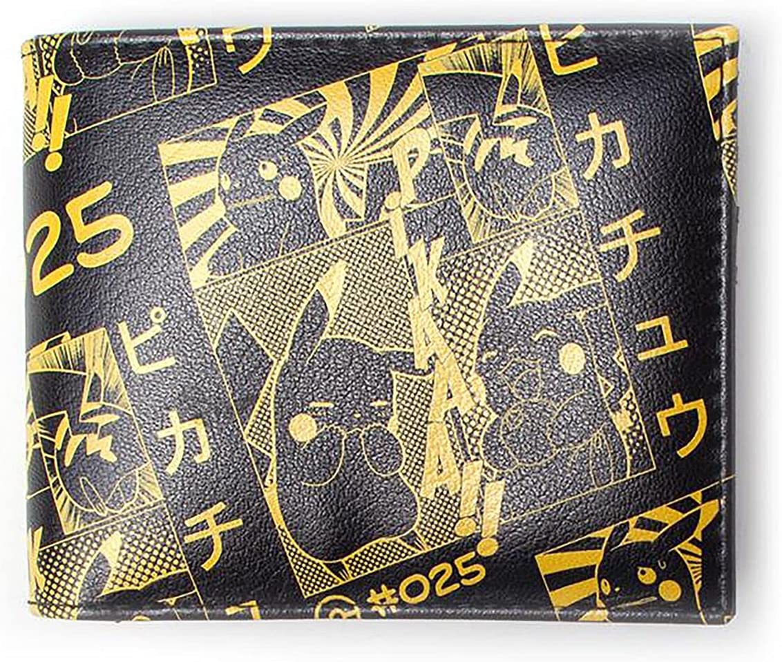 Pokemon - Pikachu Manga Bifold Black (Portafoglio)